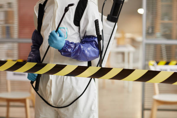 Professional Biohazard Cleanup technician working in Hancock, MD
